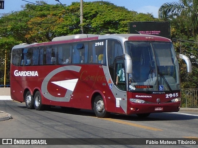 Expresso Gardenia 2945 na cidade de Três Corações, Minas Gerais, Brasil, por Fábio Mateus Tibúrcio. Número da foto: #11372617.