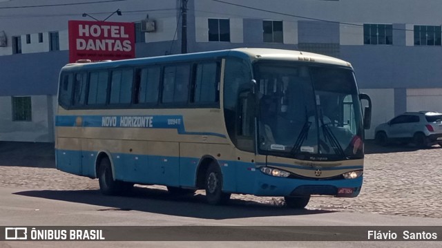 Viação Novo Horizonte 1009411 na cidade de Barra da Estiva, Bahia, Brasil, por Flávio  Santos. Número da foto: #11370108.