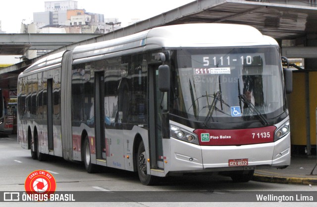 Viação Campo Belo 7 1135 na cidade de São Paulo, São Paulo, Brasil, por Wellington Lima. Número da foto: #11326333.