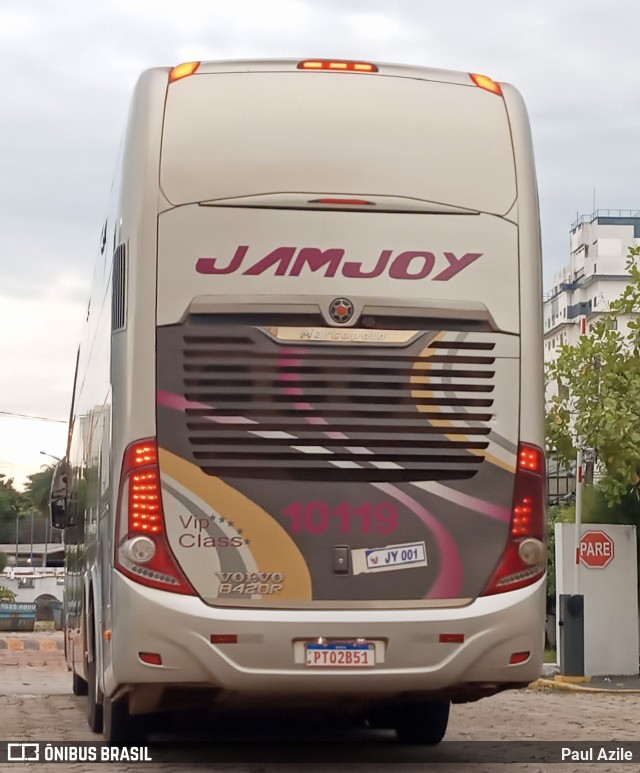 Viação Jam Joy 10119 na cidade de Belém, Pará, Brasil, por Paul Azile. Número da foto: #11326611.