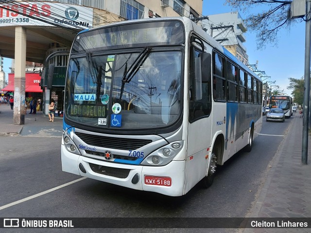 Viação Mauá 7.005 na cidade de São Gonçalo, Rio de Janeiro, Brasil, por Cleiton Linhares. ID da foto: 11325870.