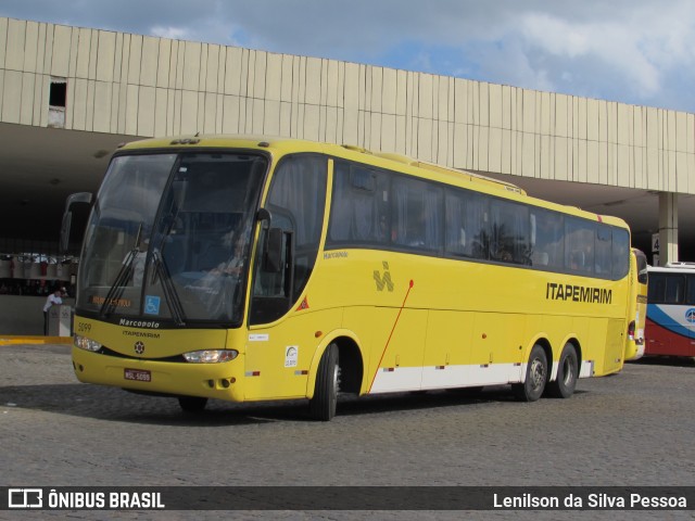 Viação Itapemirim 5099 na cidade de Caruaru, Pernambuco, Brasil, por Lenilson da Silva Pessoa. ID da foto: 11327700.