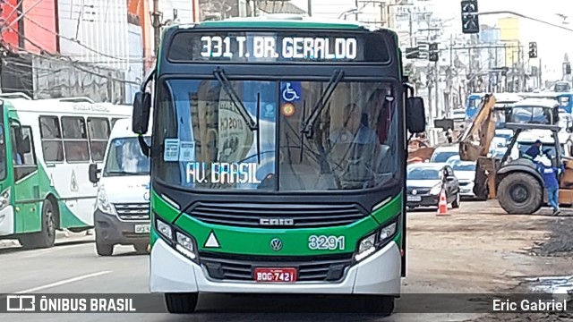 VB Transportes e Turismo 3291 na cidade de Campinas, São Paulo, Brasil, por Eric Gabriel. ID da foto: 11325245.