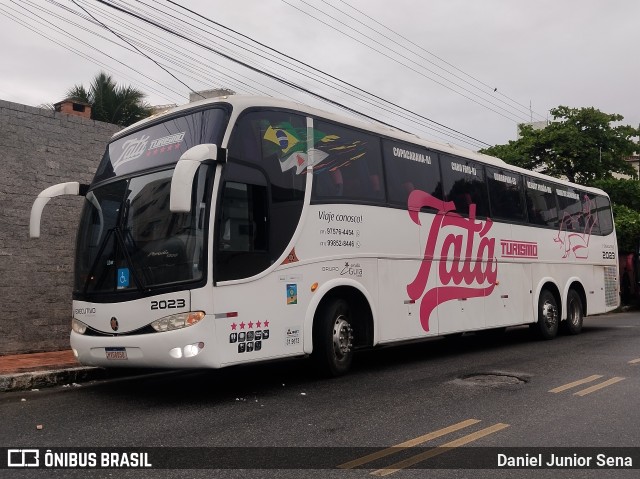 Tatá Turismo 4045 na cidade de Guarapari, Espírito Santo, Brasil, por Daniel Junior Sena. ID da foto: 11327785.