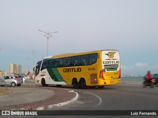 Empresa Gontijo de Transportes 18310 na cidade de Maceió, Alagoas, Brasil, por Luiz Fernando. Número da foto: #11375067.