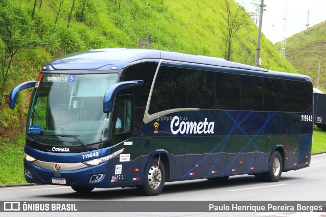 Viação Cometa 719642 na cidade de Piraí, Rio de Janeiro, Brasil, por Paulo Henrique Pereira Borges. Número da foto: #11374665.