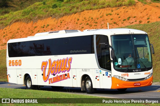 Venus Turística 2660 na cidade de Aparecida, São Paulo, Brasil, por Paulo Henrique Pereira Borges. Número da foto: #11374553.