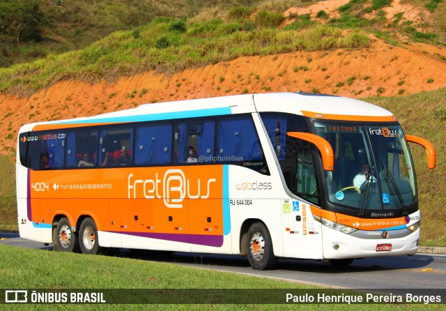 FretBus Fretamento e Turismo 4004 na cidade de Aparecida, São Paulo, Brasil, por Paulo Henrique Pereira Borges. Número da foto: #11373534.