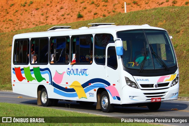 Goulart Transportes 2620 na cidade de Aparecida, São Paulo, Brasil, por Paulo Henrique Pereira Borges. Número da foto: #11374565.