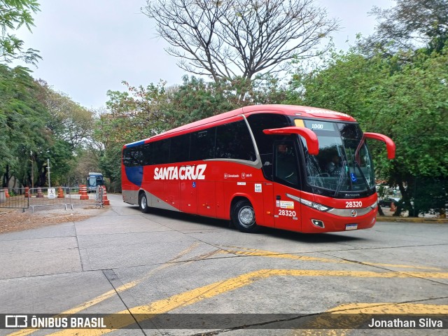 Viação Santa Cruz 28320 na cidade de São Paulo, São Paulo, Brasil, por Jonathan Silva. Número da foto: #11373417.