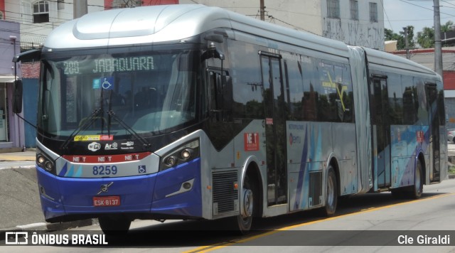 Next Mobilidade - ABC Sistema de Transporte 8259 na cidade de São Paulo, São Paulo, Brasil, por Cle Giraldi. ID da foto: 11375285.