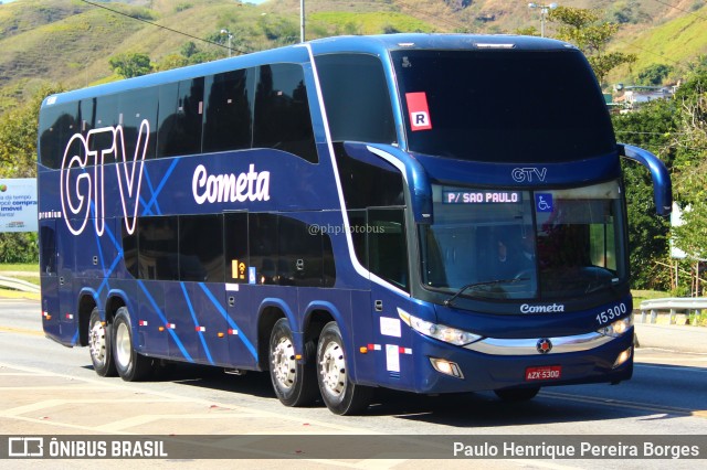 Viação Cometa 15300 na cidade de Barra do Piraí, Rio de Janeiro, Brasil, por Paulo Henrique Pereira Borges. Número da foto: #11374682.