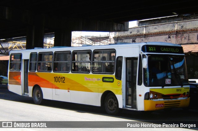Transportes Paranapuan 10012 na cidade de Rio de Janeiro, Rio de Janeiro, Brasil, por Paulo Henrique Pereira Borges. Número da foto: #11374436.