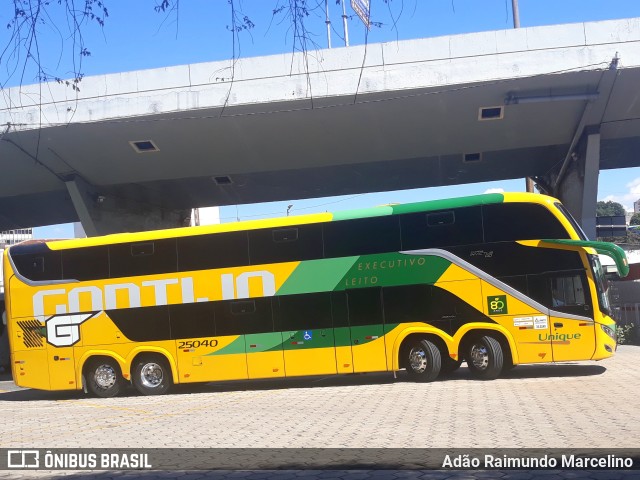 Empresa Gontijo de Transportes 25040 na cidade de Belo Horizonte, Minas Gerais, Brasil, por Adão Raimundo Marcelino. ID da foto: 11375547.