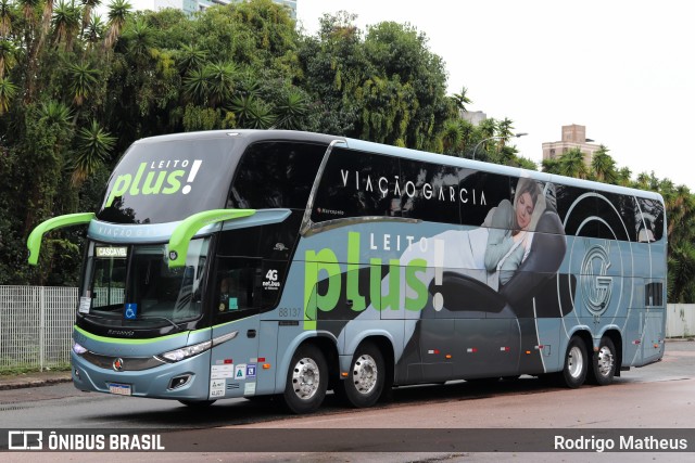 Viação Garcia 88137 na cidade de Curitiba, Paraná, Brasil, por Rodrigo Matheus. Número da foto: #11376838.