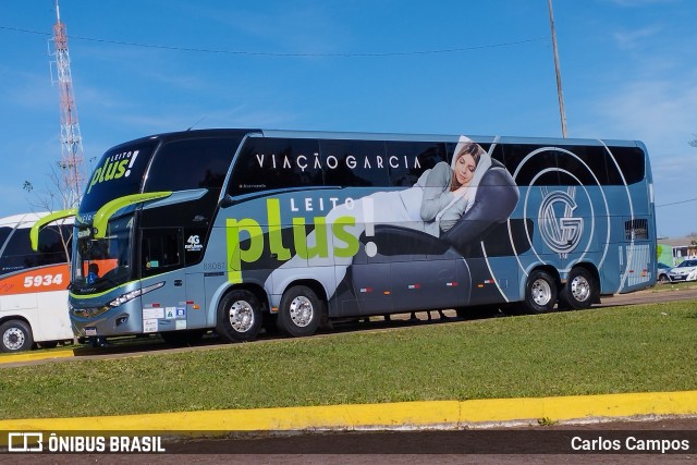 Viação Garcia 88087 na cidade de Cascavel, Paraná, Brasil, por Carlos Campos. Número da foto: #11375710.