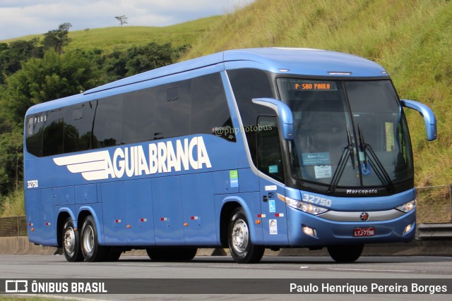 Viação Águia Branca 32750 na cidade de Piraí, Rio de Janeiro, Brasil, por Paulo Henrique Pereira Borges. ID da foto: 11377058.