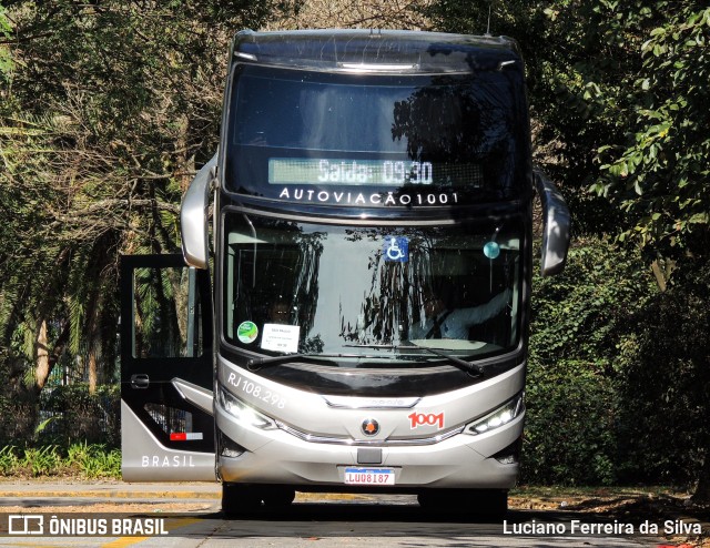 Auto Viação 1001 RJ 108.298 na cidade de São Paulo, São Paulo, Brasil, por Luciano Ferreira da Silva. ID da foto: 11376345.