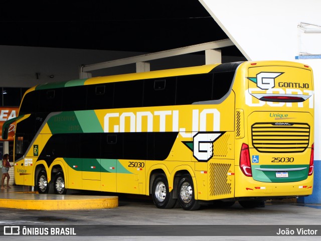 Empresa Gontijo de Transportes 25030 na cidade de Goiânia, Goiás, Brasil, por João Victor. Número da foto: #11377767.