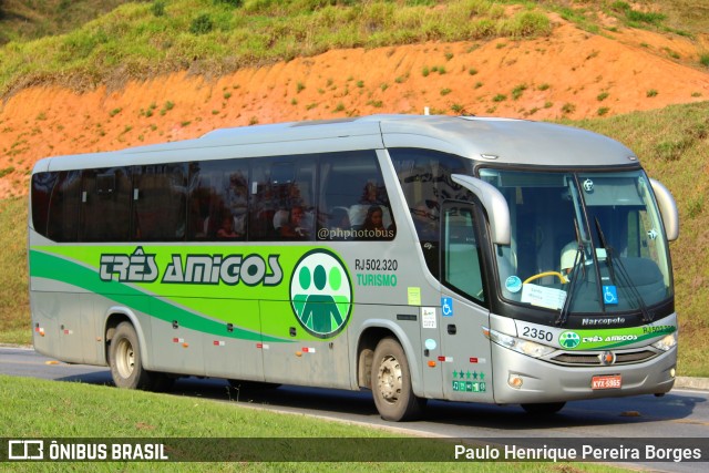 Turismo Três Amigos 2350 na cidade de Aparecida, São Paulo, Brasil, por Paulo Henrique Pereira Borges. Número da foto: #11378670.