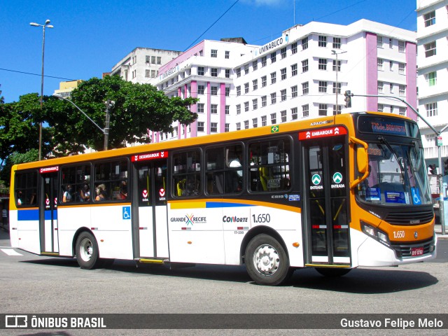 Itamaracá Transportes 1.650 na cidade de Recife, Pernambuco, Brasil, por Gustavo Felipe Melo. ID da foto: 11378698.