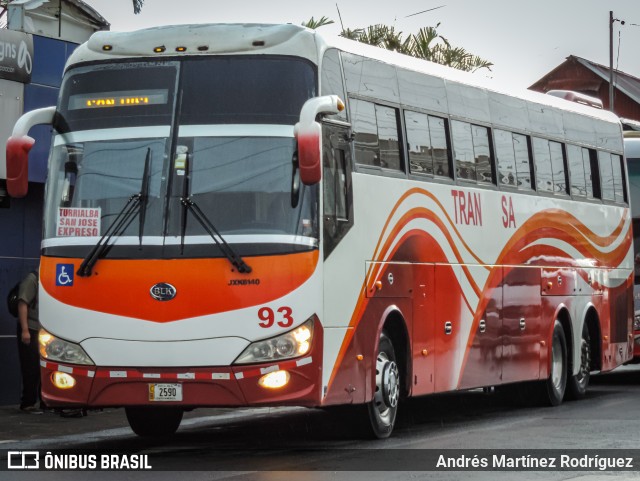 Transtusa 93 na cidade de Cartago, Cartago, Costa Rica, por Andrés Martínez Rodríguez. ID da foto: 11379140.