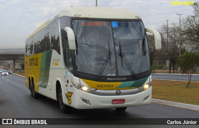 Empresa Gontijo de Transportes 19040 na cidade de Brasília, Distrito Federal, Brasil, por Carlos Júnior. ID da foto: 11379825.