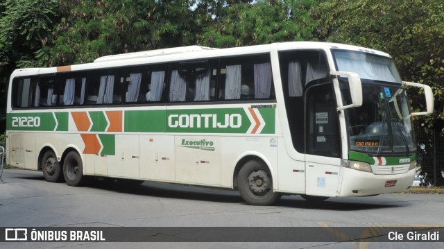 Empresa Gontijo de Transportes 21220 na cidade de São Paulo, São Paulo, Brasil, por Cle Giraldi. ID da foto: 11379595.