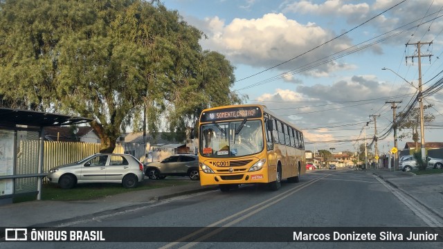 Viação Tamandaré KC001 na cidade de Curitiba, Paraná, Brasil, por Marcos Donizete Silva Junior. ID da foto: 11380542.