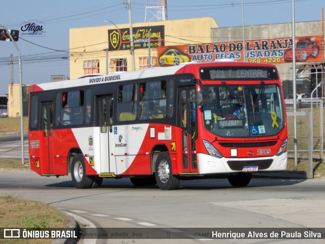 Expresso CampiBus 2385 na cidade de Campinas, São Paulo, Brasil, por Henrique Alves de Paula Silva. Número da foto: #11380599.
