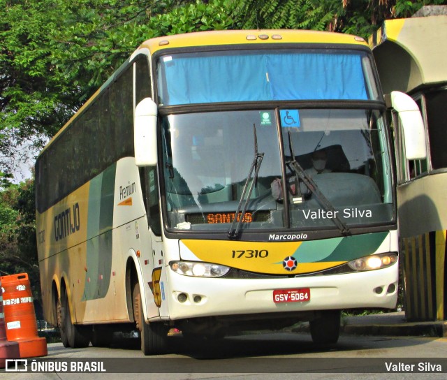 Empresa Gontijo de Transportes 17310 na cidade de São Paulo, São Paulo, Brasil, por Valter Silva. ID da foto: 11378577.