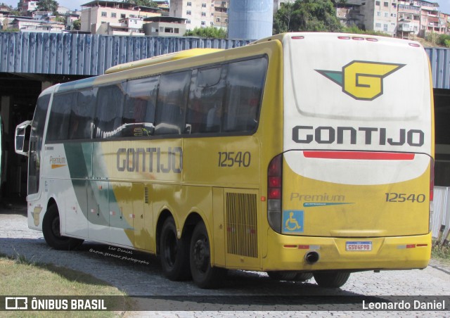 Empresa Gontijo de Transportes 12540 na cidade de Juiz de Fora, Minas Gerais, Brasil, por Leonardo Daniel. Número da foto: #11378894.