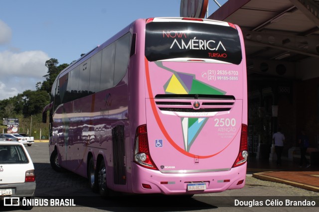 Nova América Turismo 2500 na cidade de Juiz de Fora, Minas Gerais, Brasil, por Douglas Célio Brandao. Número da foto: #11378856.