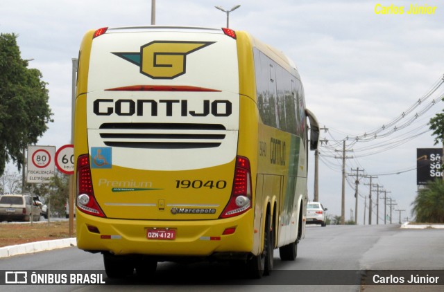 Empresa Gontijo de Transportes 19040 na cidade de Brasília, Distrito Federal, Brasil, por Carlos Júnior. Número da foto: #11379820.