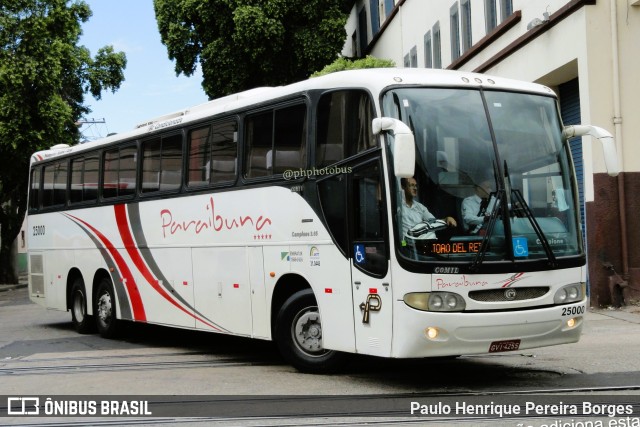 Paraibuna Transportes 25000 na cidade de Rio de Janeiro, Rio de Janeiro, Brasil, por Paulo Henrique Pereira Borges. ID da foto: 11378632.