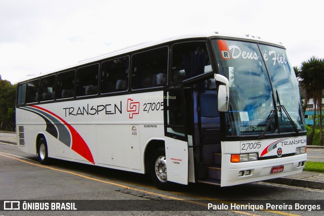Transpen Transporte Coletivo e Encomendas 27005 na cidade de Curitiba, Paraná, Brasil, por Paulo Henrique Pereira Borges. Número da foto: #11382940.
