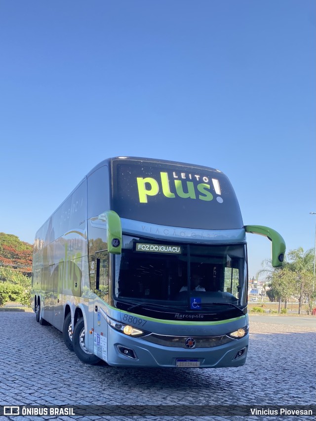 Viação Garcia 88097 na cidade de Americana, São Paulo, Brasil, por Vinicius Piovesan. Número da foto: #11382642.