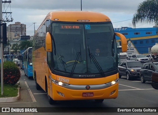 Viação Águia Branca 32510 na cidade de Cariacica, Espírito Santo, Brasil, por Everton Costa Goltara. Número da foto: #11381500.