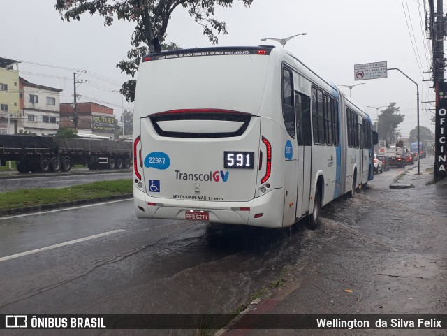 Nova Transporte 22937 na cidade de Serra, Espírito Santo, Brasil, por Wellington  da Silva Felix. Número da foto: #11381253.