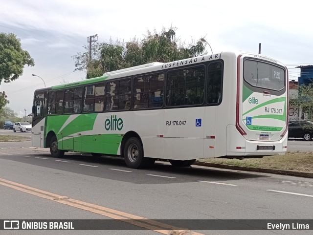 Viação Elite RJ 176.047 na cidade de Volta Redonda, Rio de Janeiro, Brasil, por Evelyn Lima. Número da foto: #11381585.