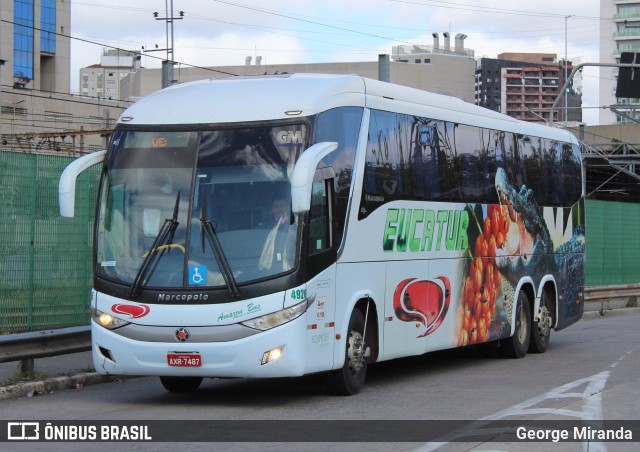 Eucatur - Empresa União Cascavel de Transportes e Turismo 4926 na cidade de São Paulo, São Paulo, Brasil, por George Miranda. ID da foto: 11382677.