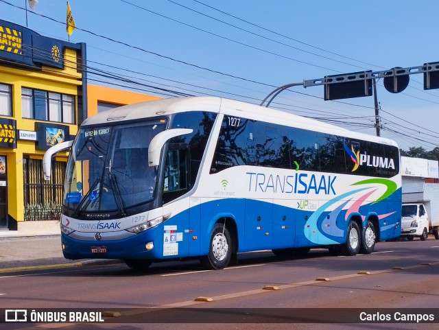 Trans Isaak Turismo 1277 na cidade de Cascavel, Paraná, Brasil, por Carlos Campos. ID da foto: 11384372.