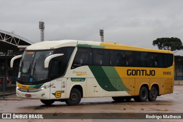 Empresa Gontijo de Transportes 19185 na cidade de Curitiba, Paraná, Brasil, por Rodrigo Matheus. ID da foto: 11382427.