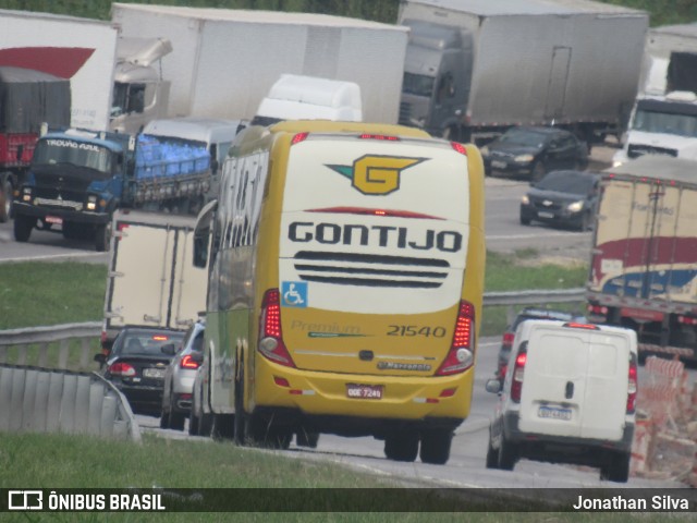 Empresa Gontijo de Transportes 21540 na cidade de Jaboatão dos Guararapes, Pernambuco, Brasil, por Jonathan Silva. ID da foto: 11381702.