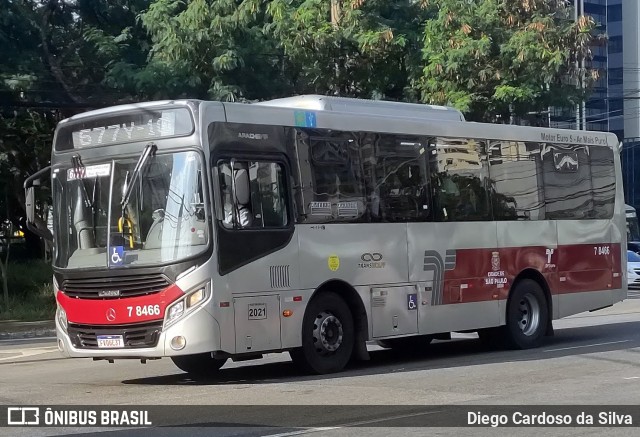 Transwolff Transportes e Turismo 7 8466 na cidade de São Paulo, São Paulo, Brasil, por Diego Cardoso da Silva. Número da foto: #11382257.
