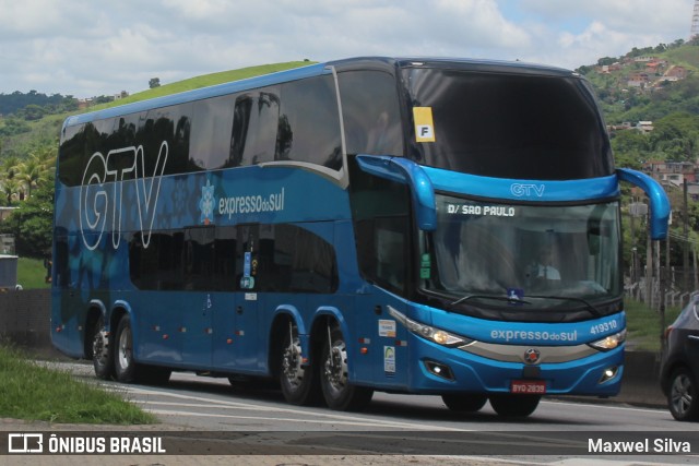 Expresso do Sul 419310 na cidade de Barra Mansa, Rio de Janeiro, Brasil, por Maxwel Silva. Número da foto: #11382383.