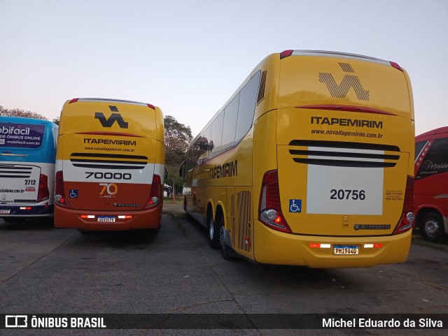 Viação Itapemirim 70000 na cidade de São Paulo, São Paulo, Brasil, por Michel Eduardo da Silva. Número da foto: #11381669.