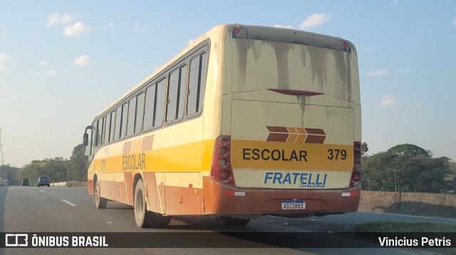 Fratelli Transporte e Turismo 379 na cidade de Joinville, Santa Catarina, Brasil, por Vinicius Petris. ID da foto: 11383775.