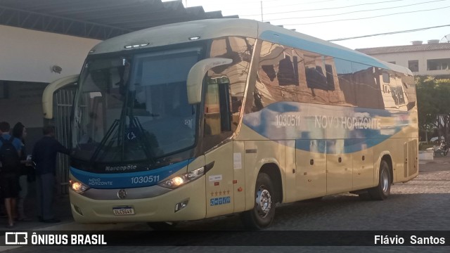 Viação Novo Horizonte 1030511 na cidade de Tanhaçu, Bahia, Brasil, por Flávio  Santos. Número da foto: #11383257.