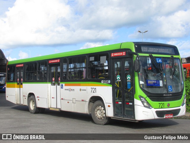 Rodoviária Caxangá 721 na cidade de Recife, Pernambuco, Brasil, por Gustavo Felipe Melo. ID da foto: 11383794.